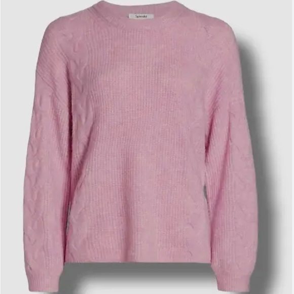 Wool blend Pink crew neck sweater - Picture 8 of 8